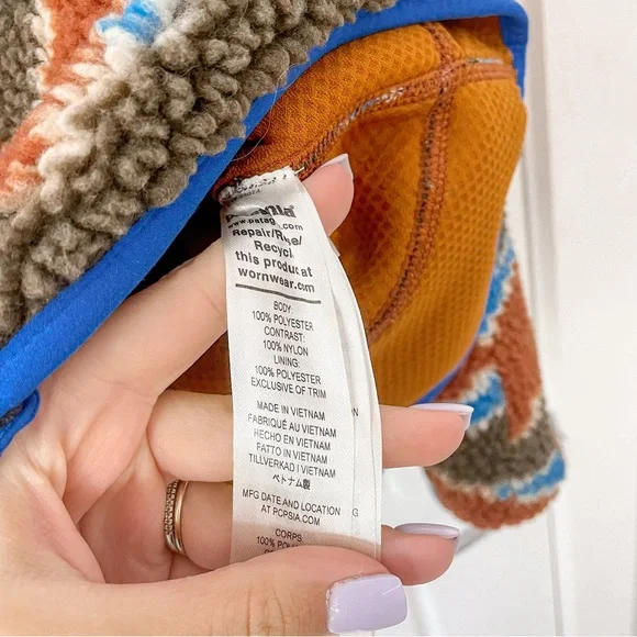 Patagonia CLASSIC RETRO JACKET TAKE ROOT BURNISHED RED - Picture 4 of 5